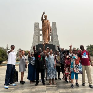 Gideon, Emancipation Tours at Kwame Nkrumah Mausoleum